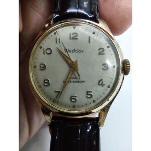 Wesclox 7 Jewels Manual Wind Made in Germany Vintage Watch